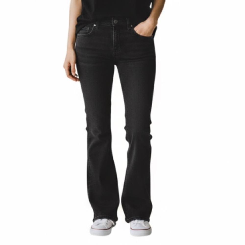 Lee Relaxed Fit Womens Size 10M Juniors Denim Black